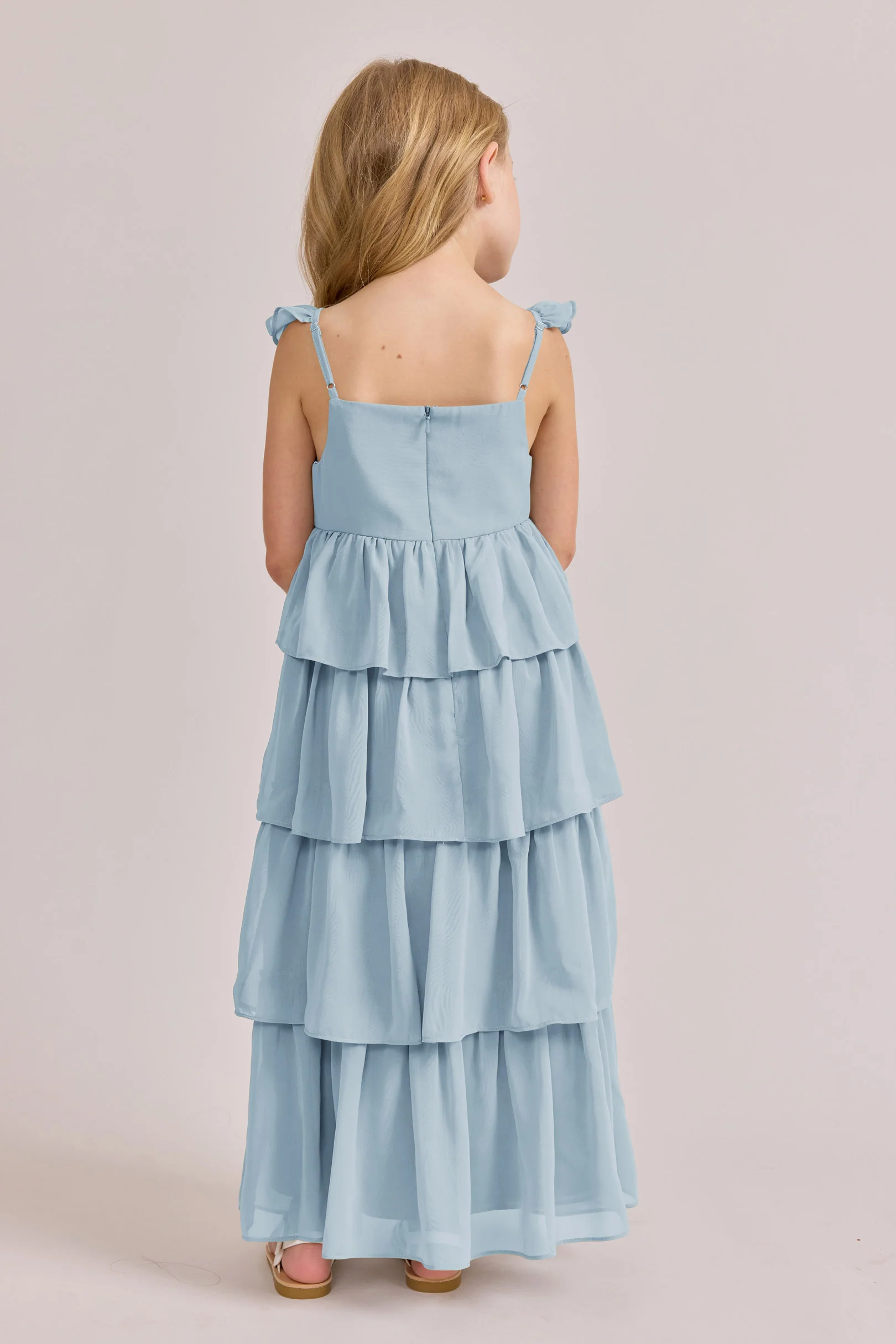 Kids Poppy Chiffon Dress | Made To Order - Image 43