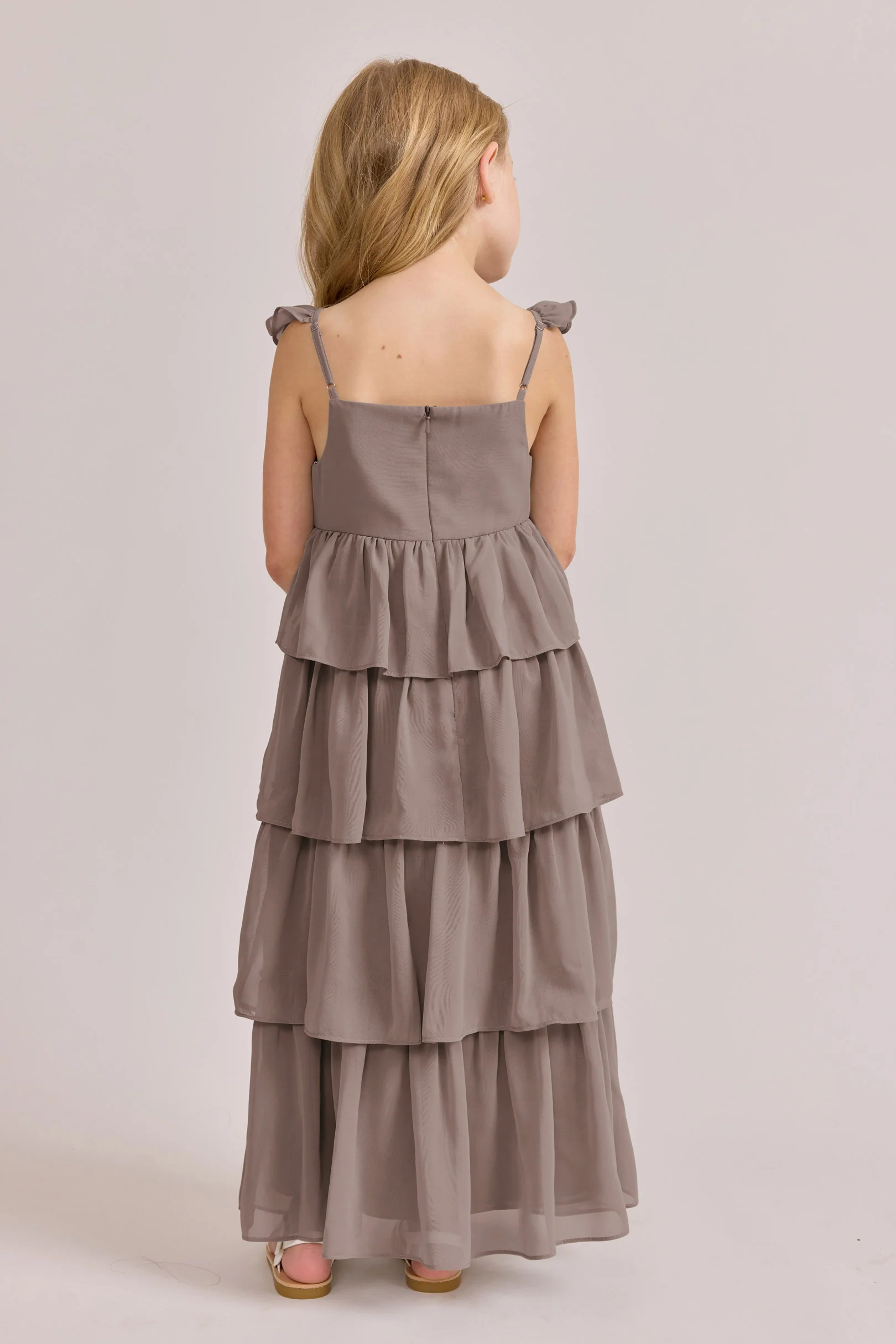 Kids Poppy Chiffon Dress | Made To Order - Image 45