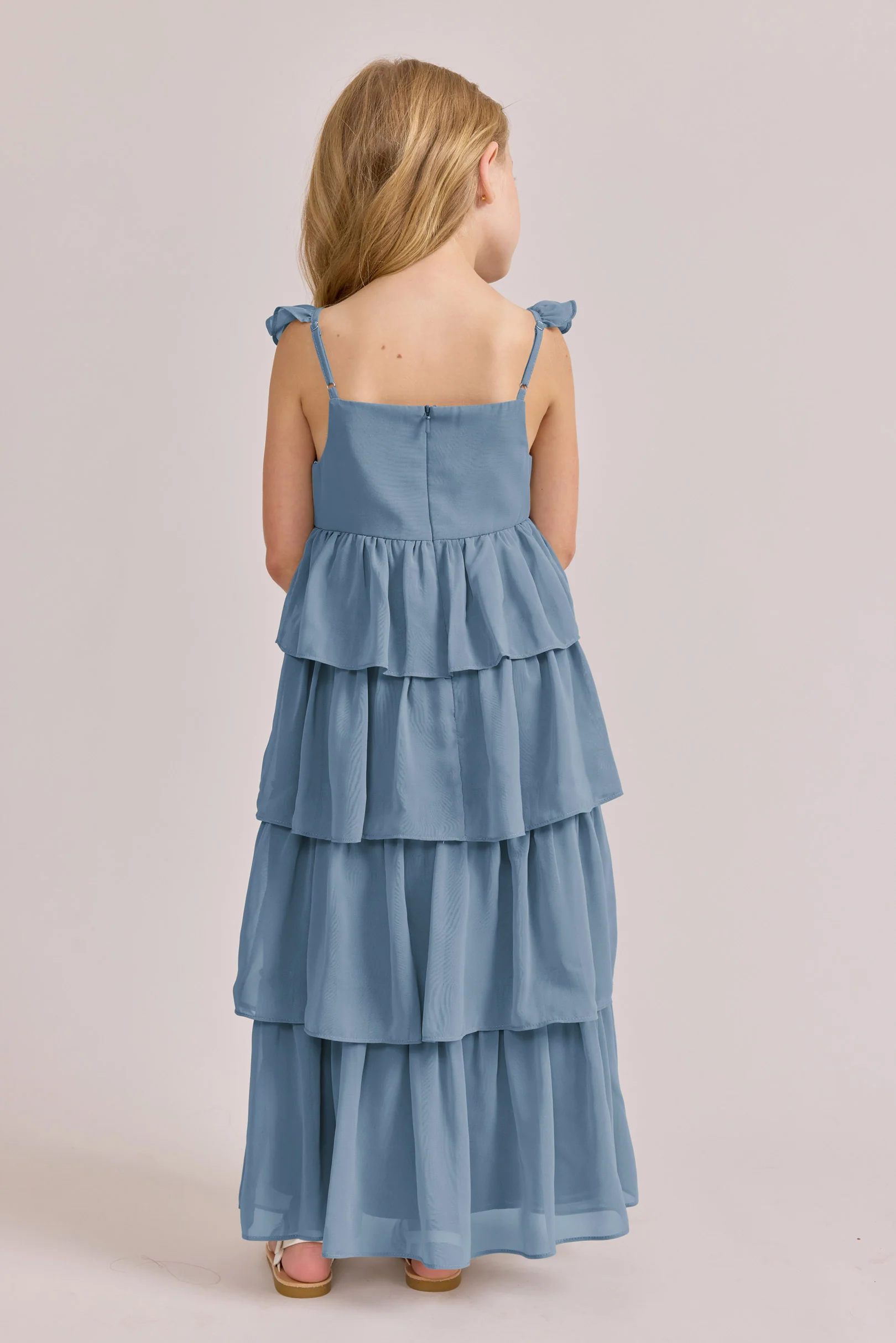 Kids Poppy Chiffon Dress | Made To Order - Image 49