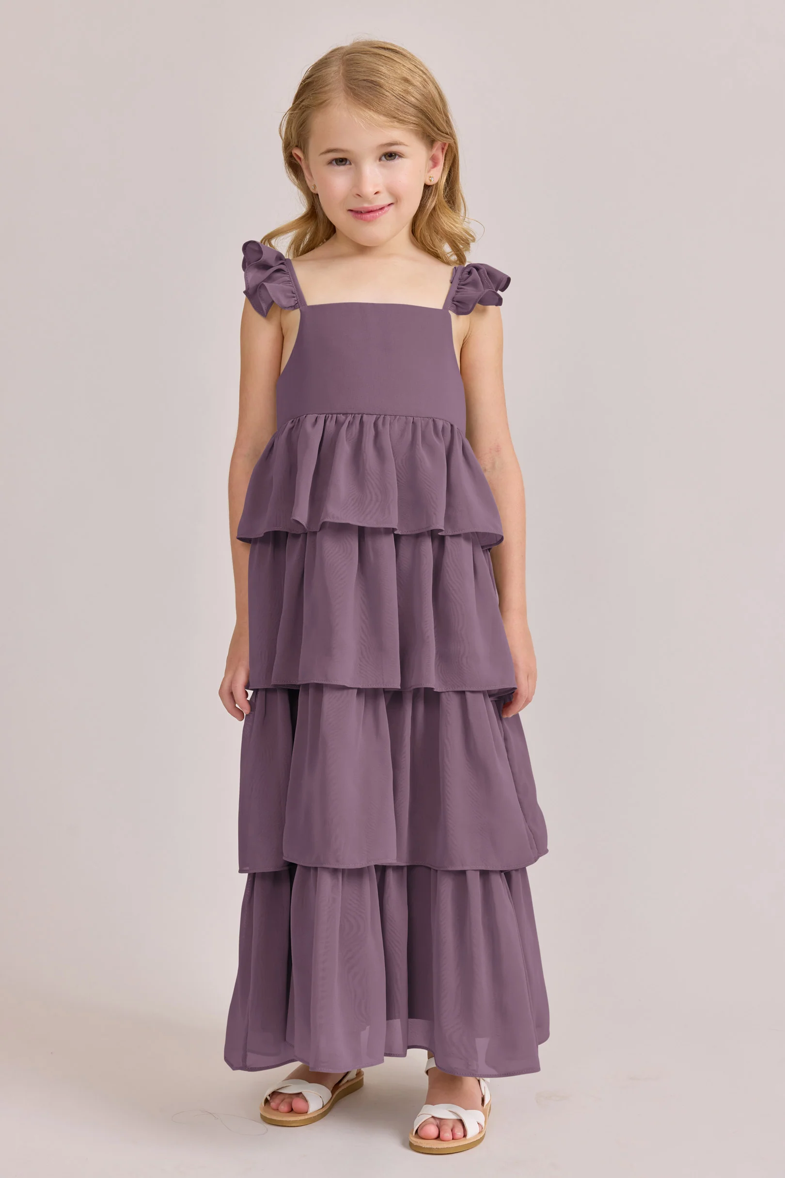 Kids Poppy Chiffon Dress | Made To Order - Image 54