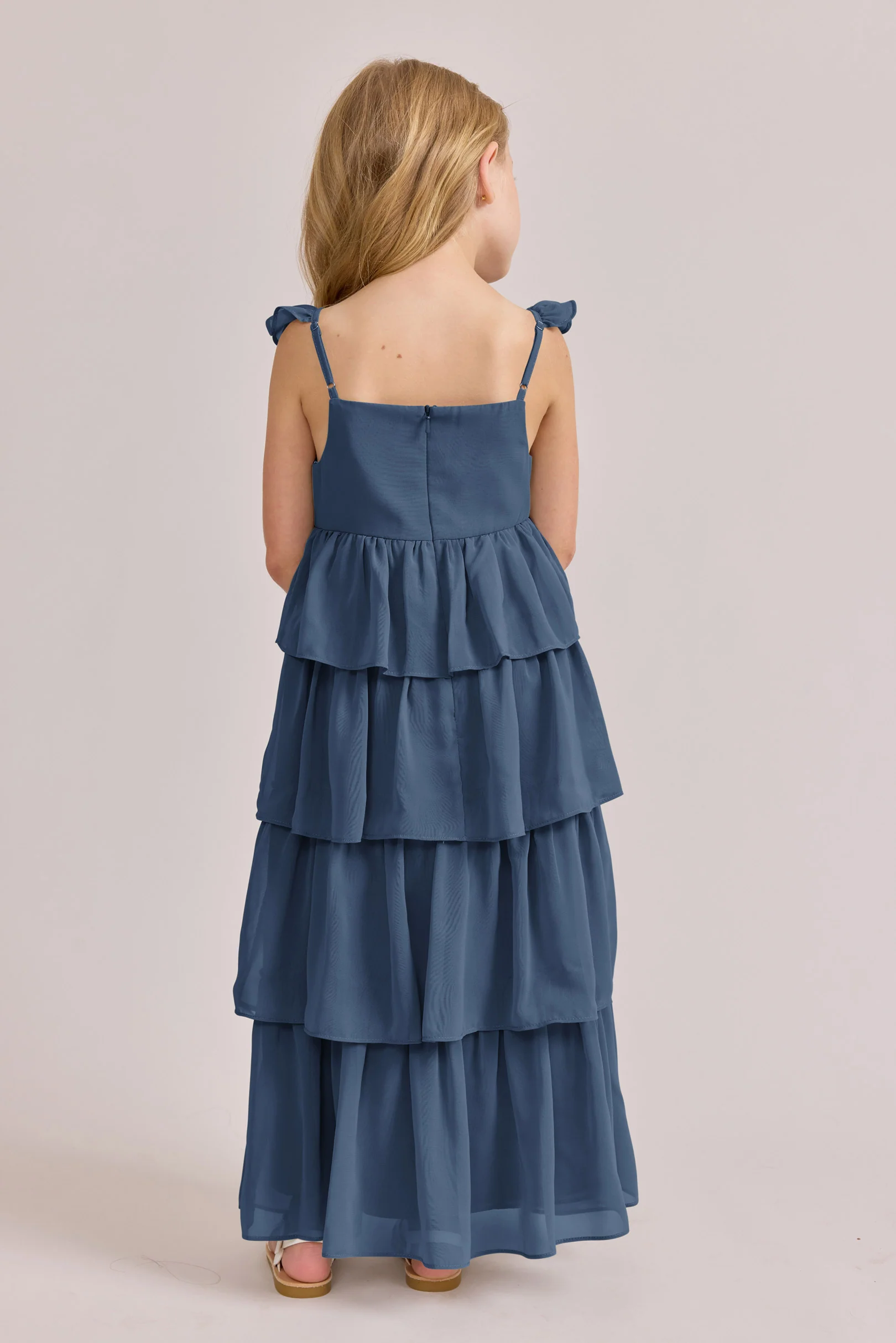 Kids Poppy Chiffon Dress | Made To Order - Image 57