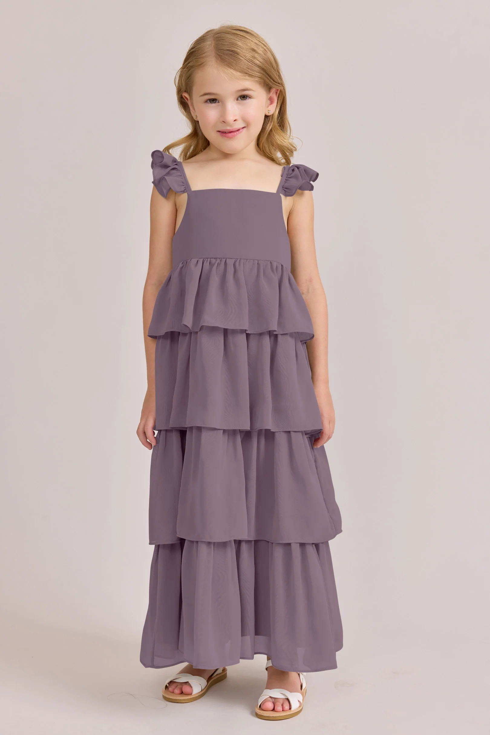 Kids Poppy Chiffon Dress | Made To Order - Image 6