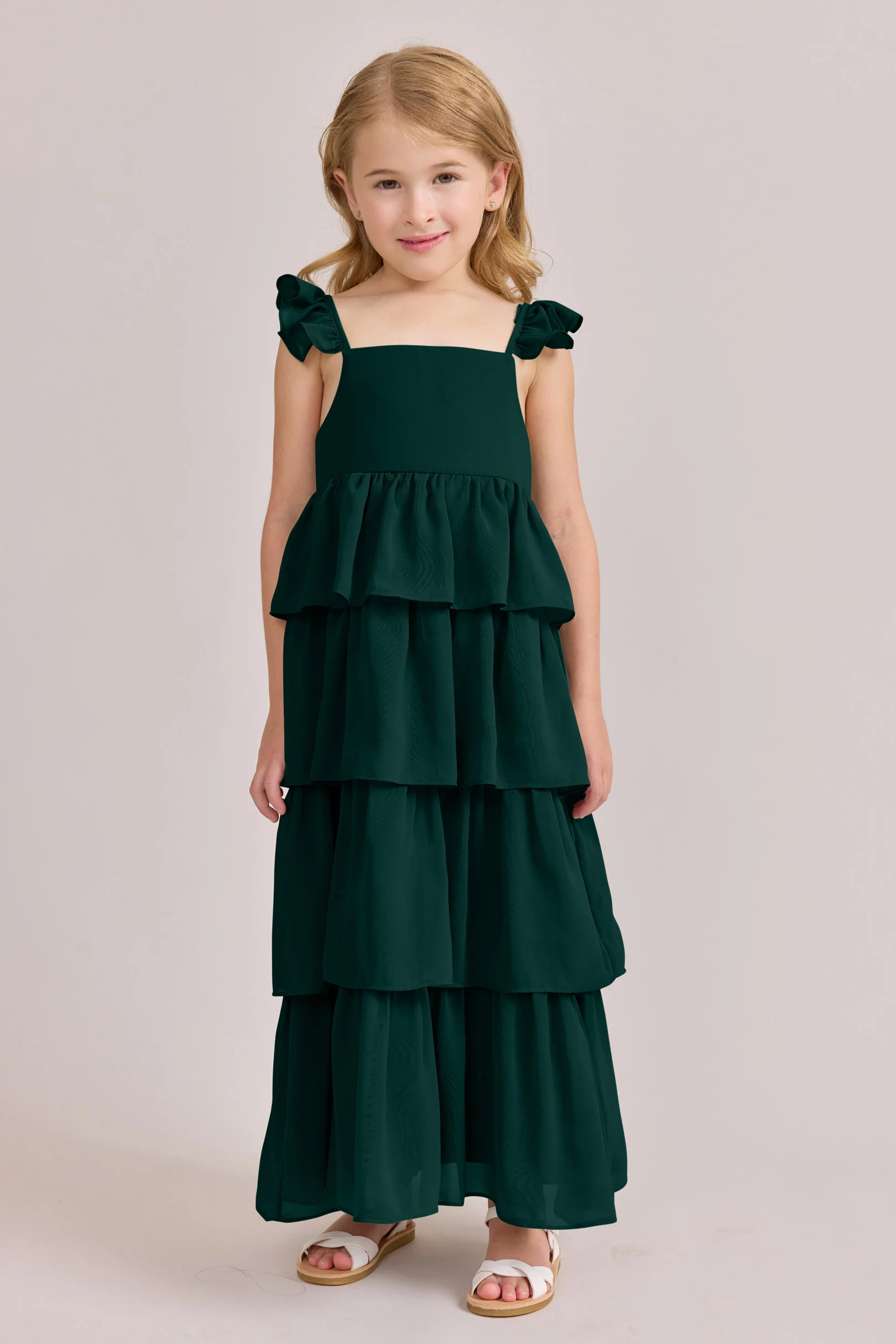 Kids Poppy Chiffon Dress | Made To Order - Image 62