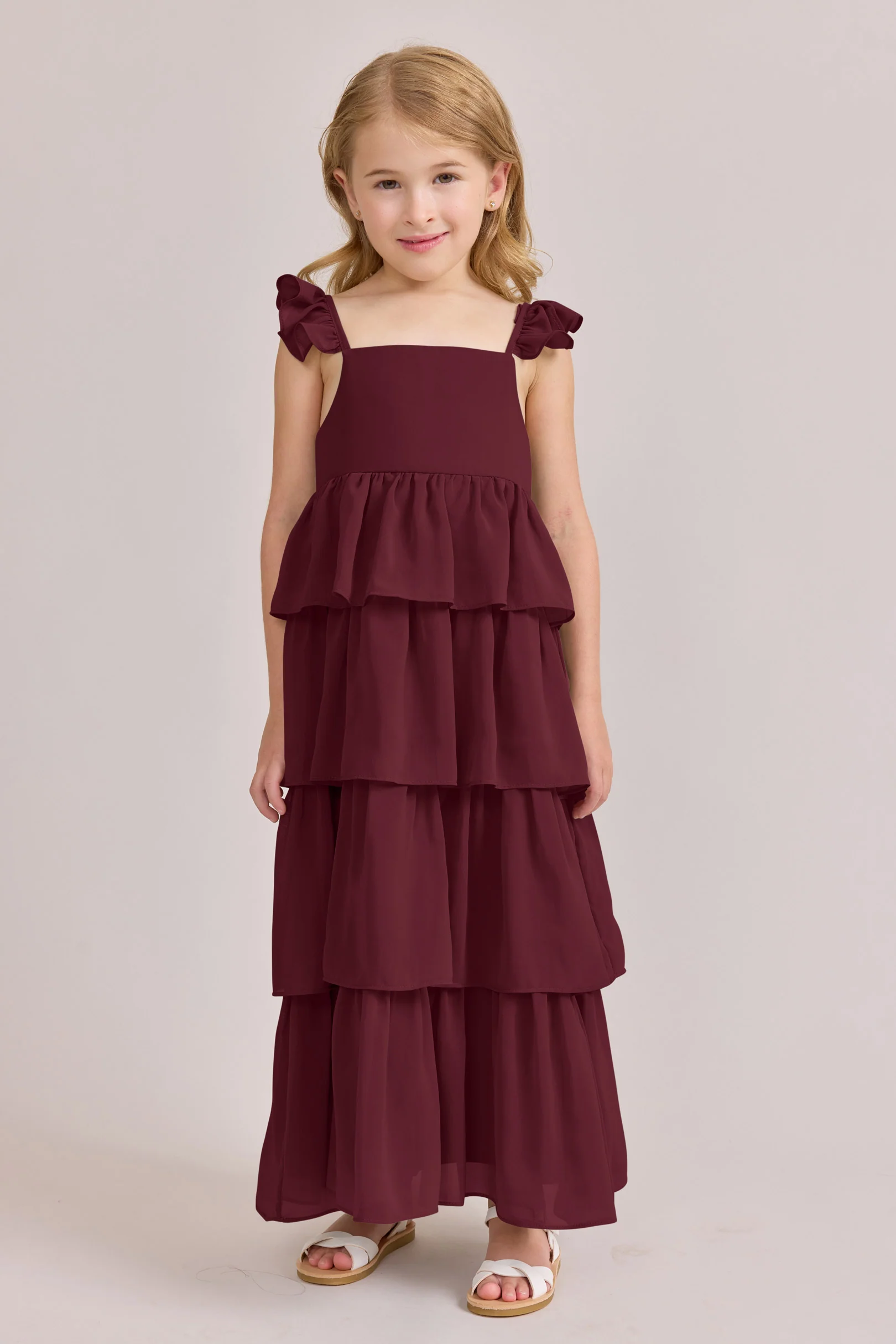 Kids Poppy Chiffon Dress | Made To Order - Image 68