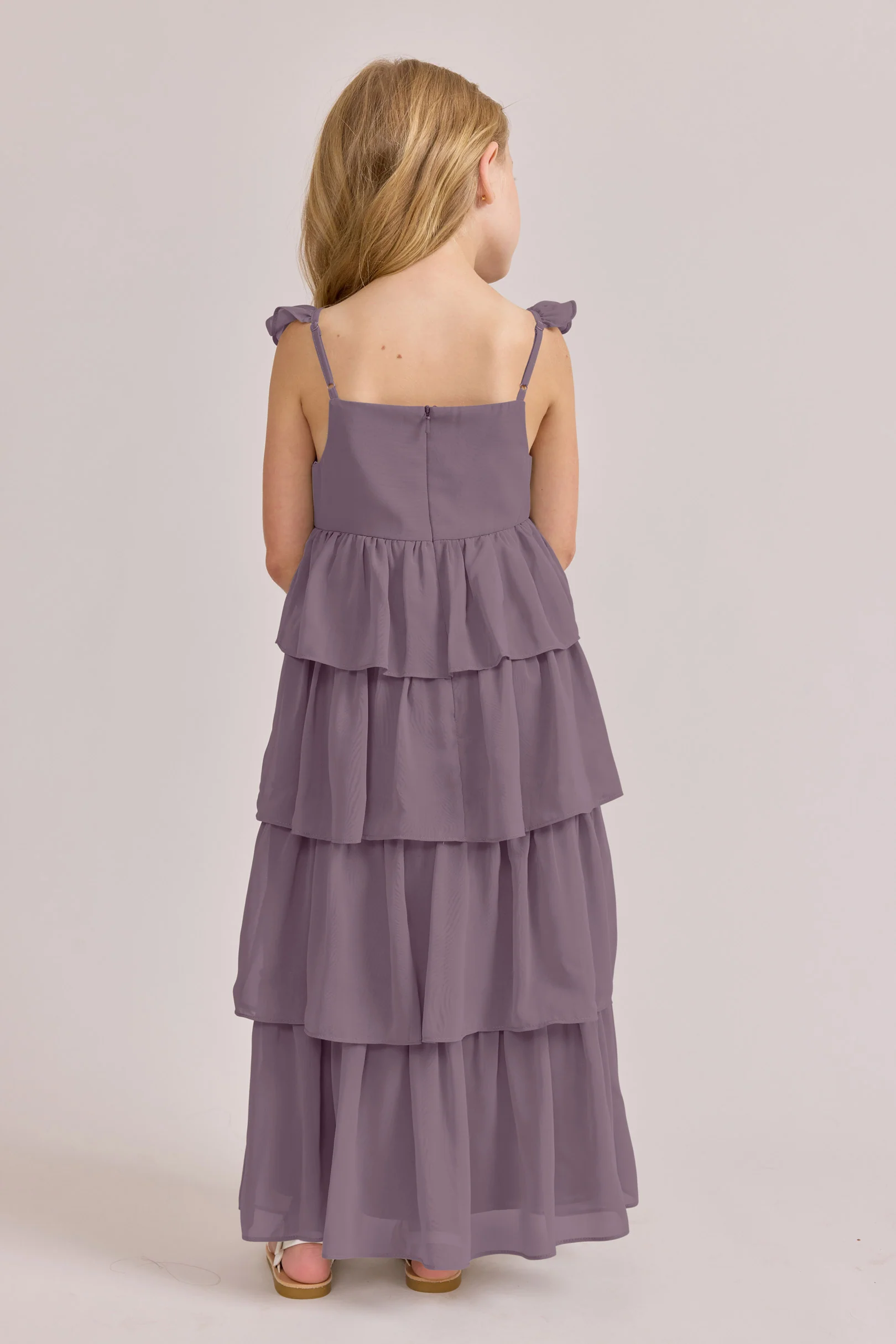 Kids Poppy Chiffon Dress | Made To Order - Image 7