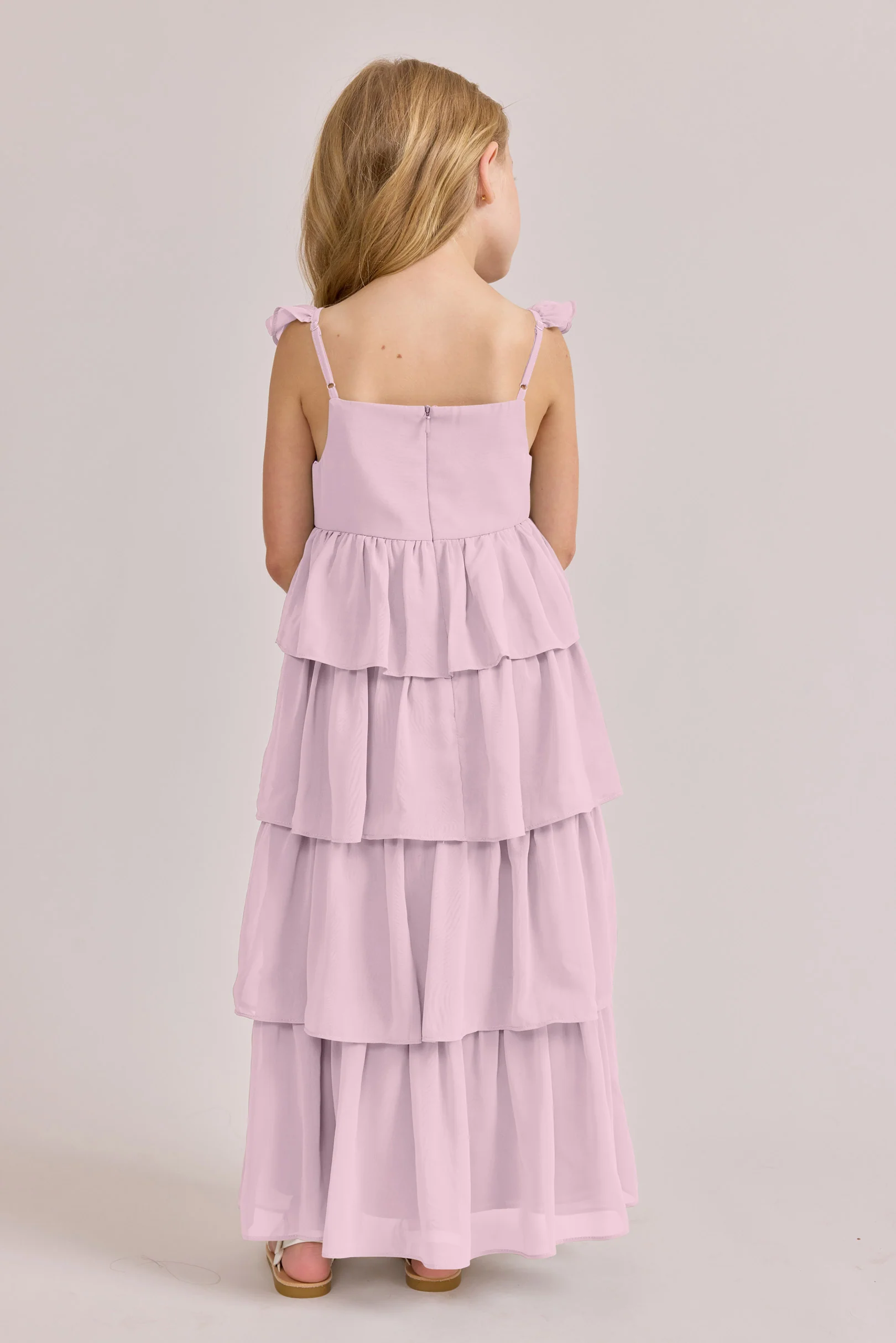 Kids Poppy Chiffon Dress | Made To Order - Image 75