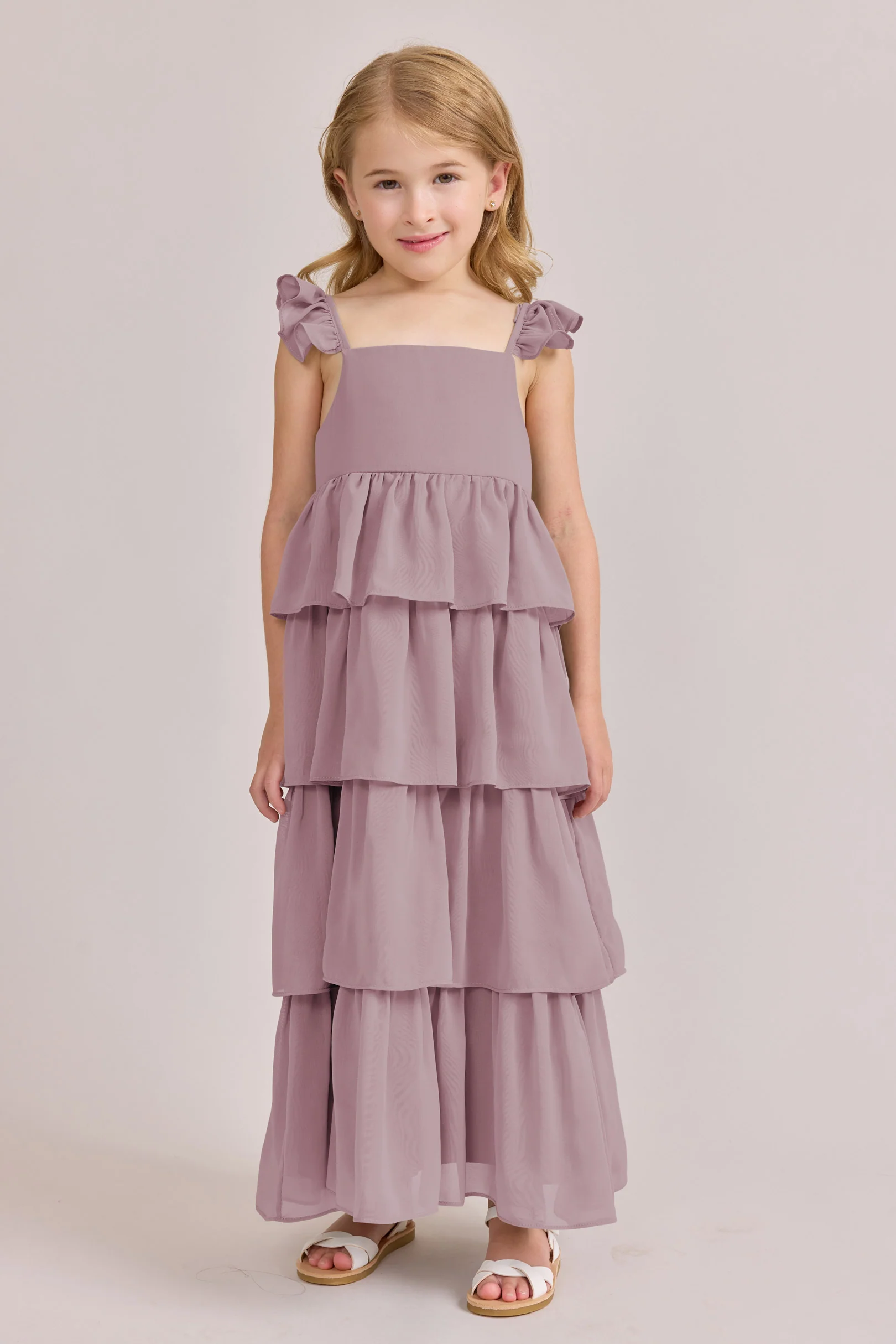 Kids Poppy Chiffon Dress | Made To Order - Image 76