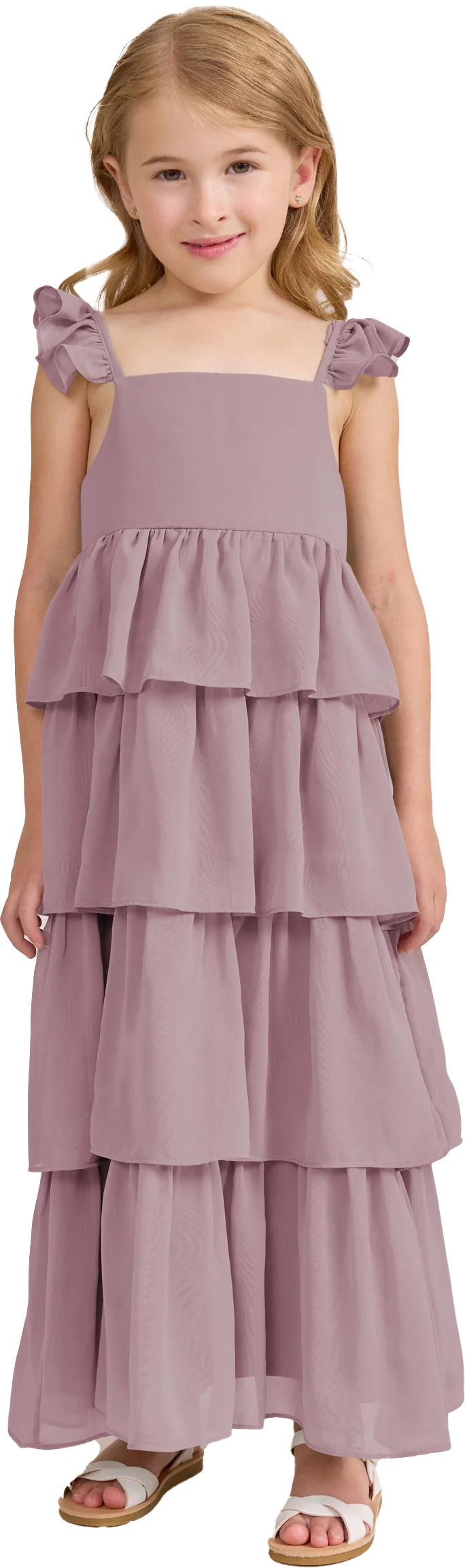 Kids Poppy Chiffon Dress | Made To Order - Image 79