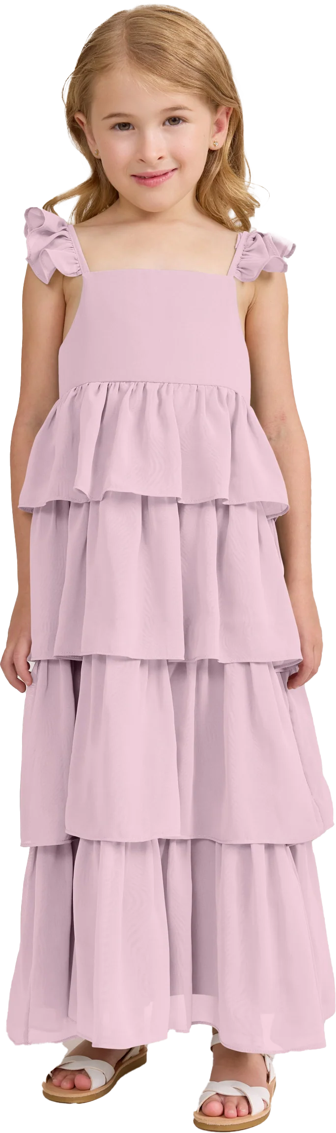 Kids Poppy Chiffon Dress | Made To Order - Image 80