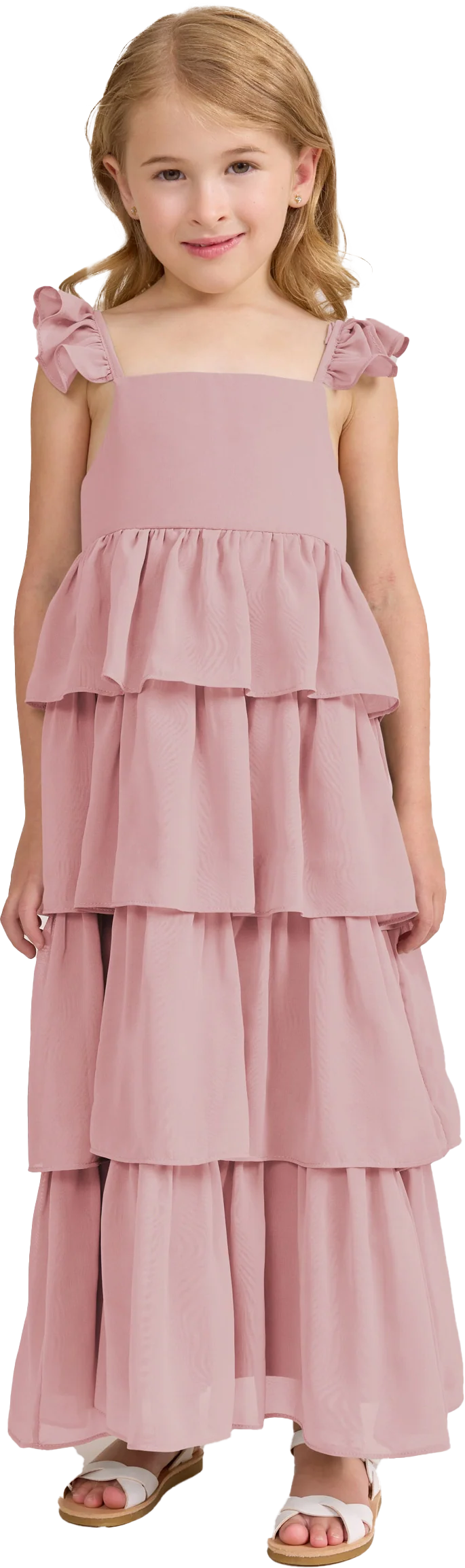 Kids Poppy Chiffon Dress | Made To Order - Image 82