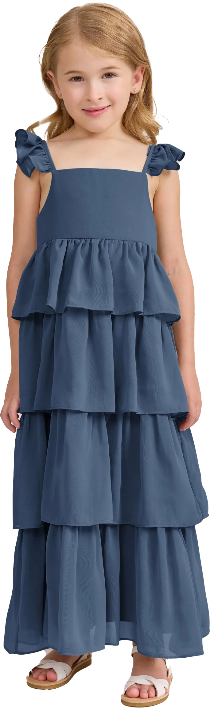 Kids Poppy Chiffon Dress | Made To Order - Image 89