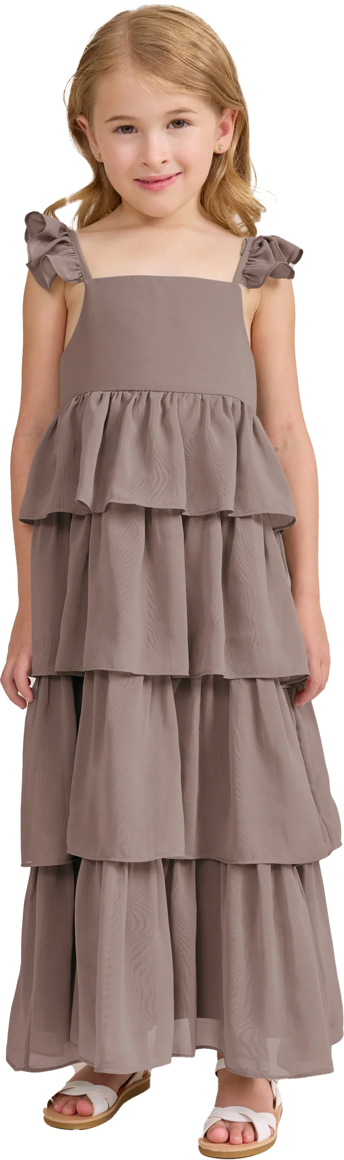 Kids Poppy Chiffon Dress | Made To Order - Image 95