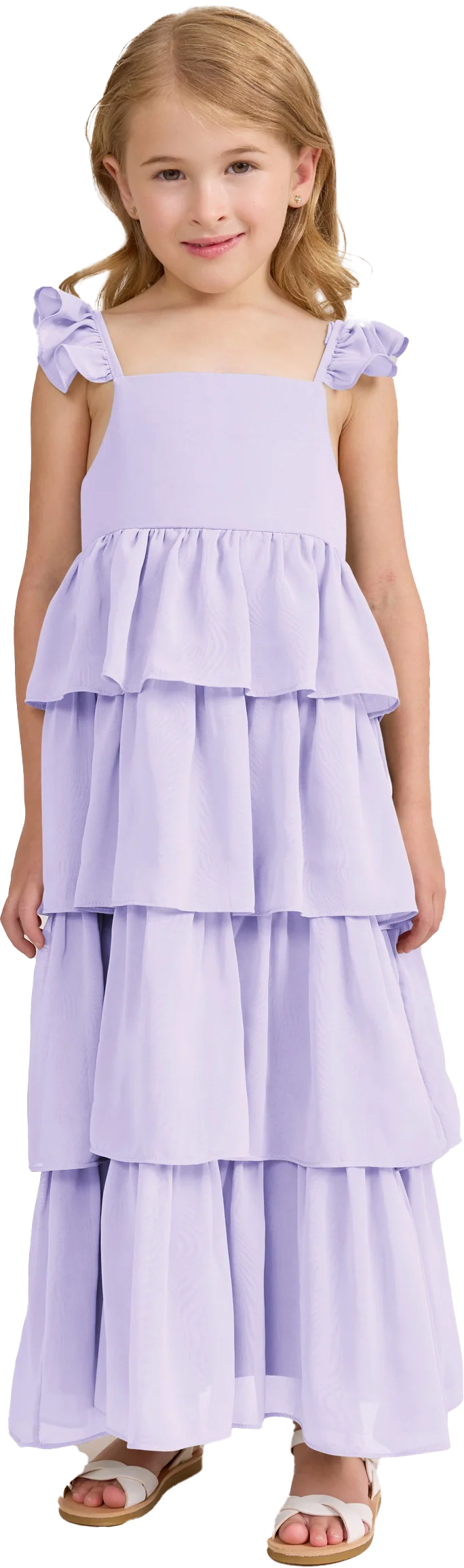 Kids Poppy Chiffon Dress | Made To Order - Image 97