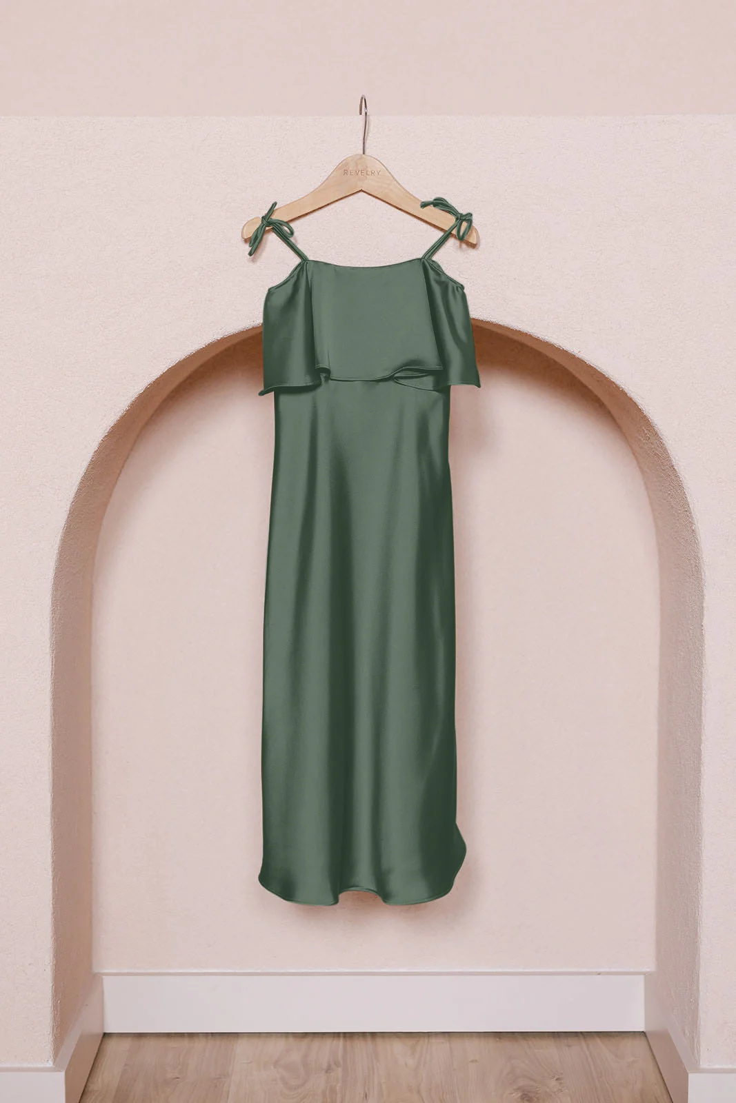 Kids Riley Convertible Satin Dress | Made To Order - Image 11