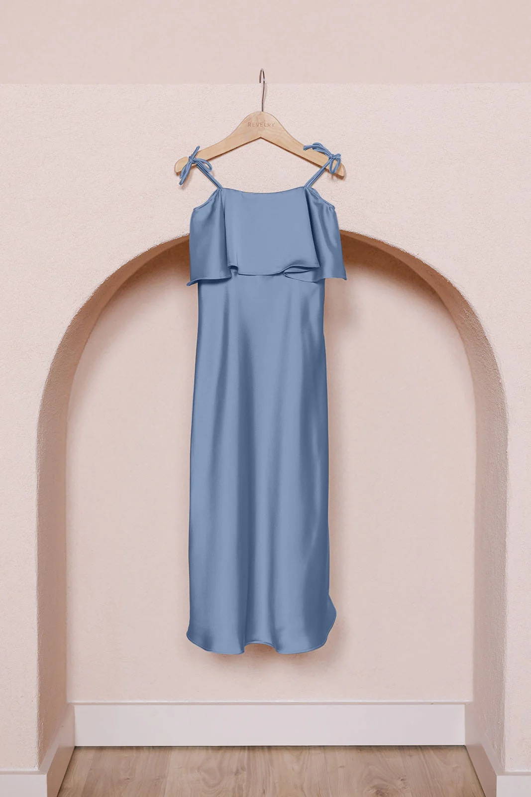 Kids Riley Convertible Satin Dress | Made To Order - Image 16