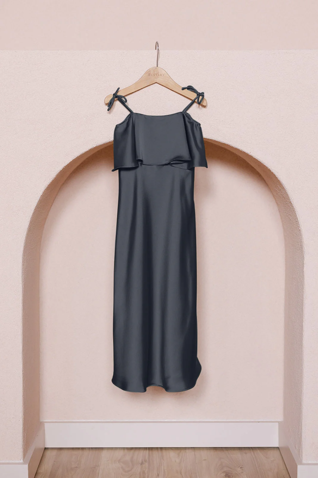 Kids Riley Convertible Satin Dress | Made To Order - Image 4