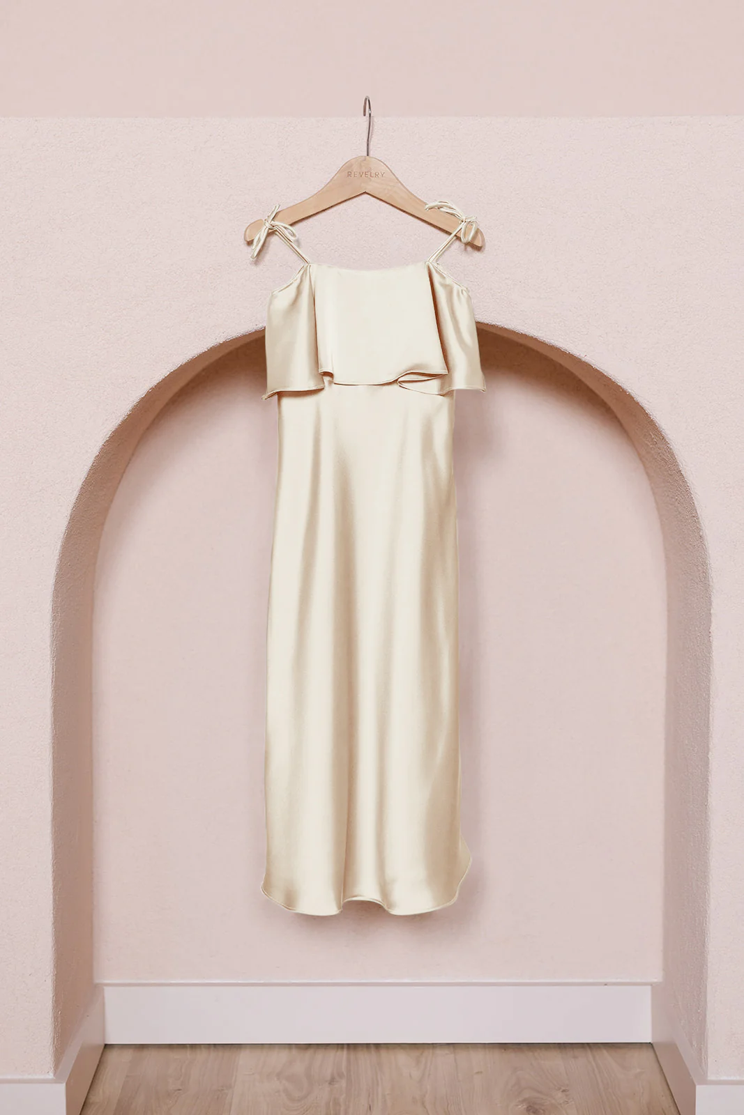 Kids Riley Convertible Satin Dress | Made To Order - Image 48