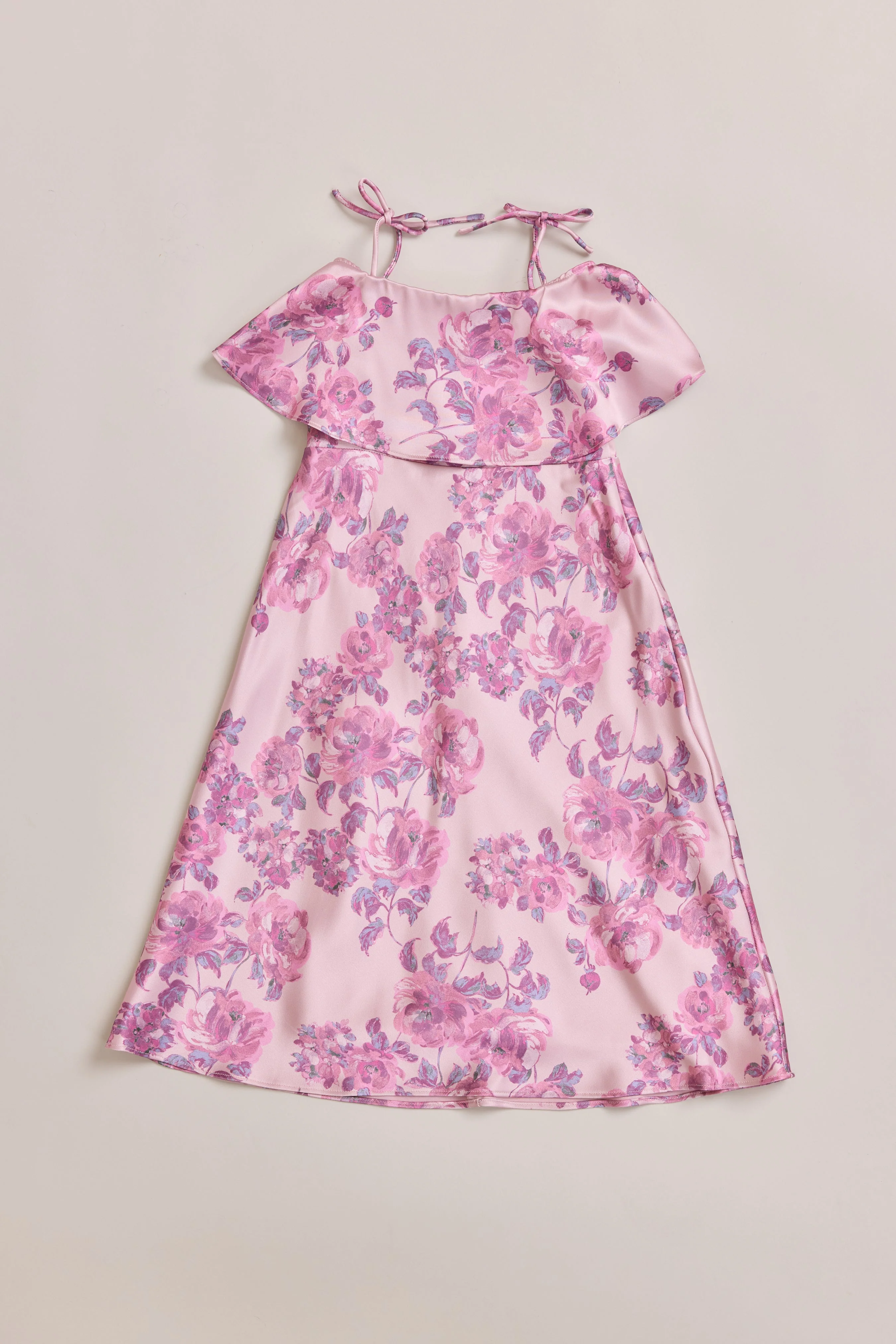 Kids Riley Convertible Satin Dress | Made To Order - Image 58