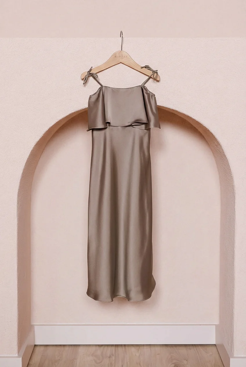 Kids Riley Convertible Satin Dress | Made To Order - Image 62