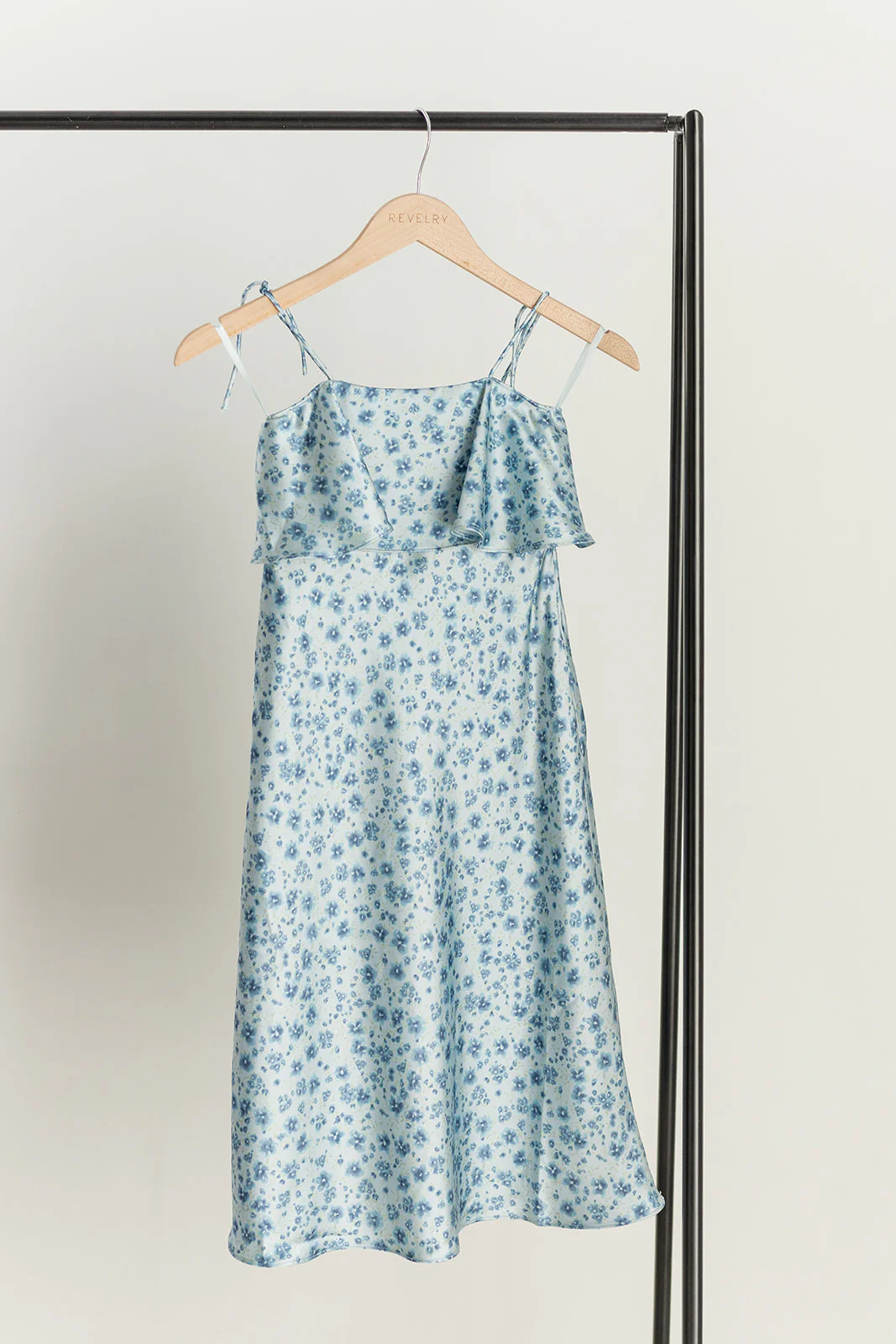 Kids Riley Convertible Satin Floral Print Dress | Made To Order - Image 18