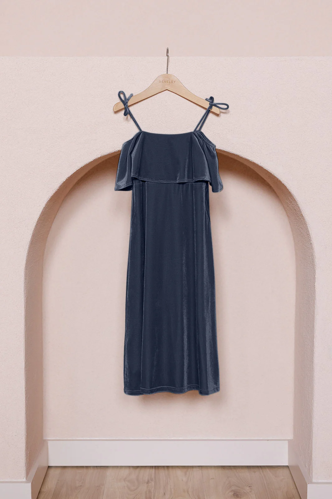 Kids Riley Convertible Velvet Dress | Made To Order - Image 12
