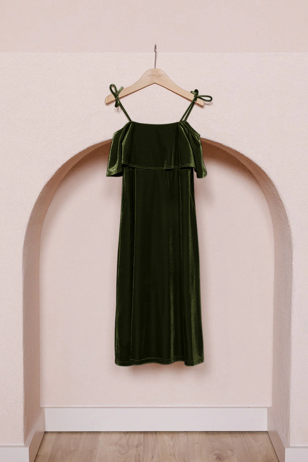 Kids Riley Convertible Velvet Dress | Made To Order - Image 17