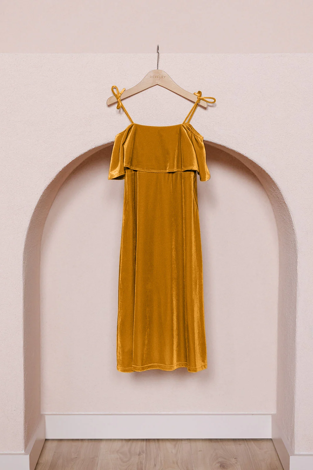 Kids Riley Convertible Velvet Dress | Made To Order - Image 18