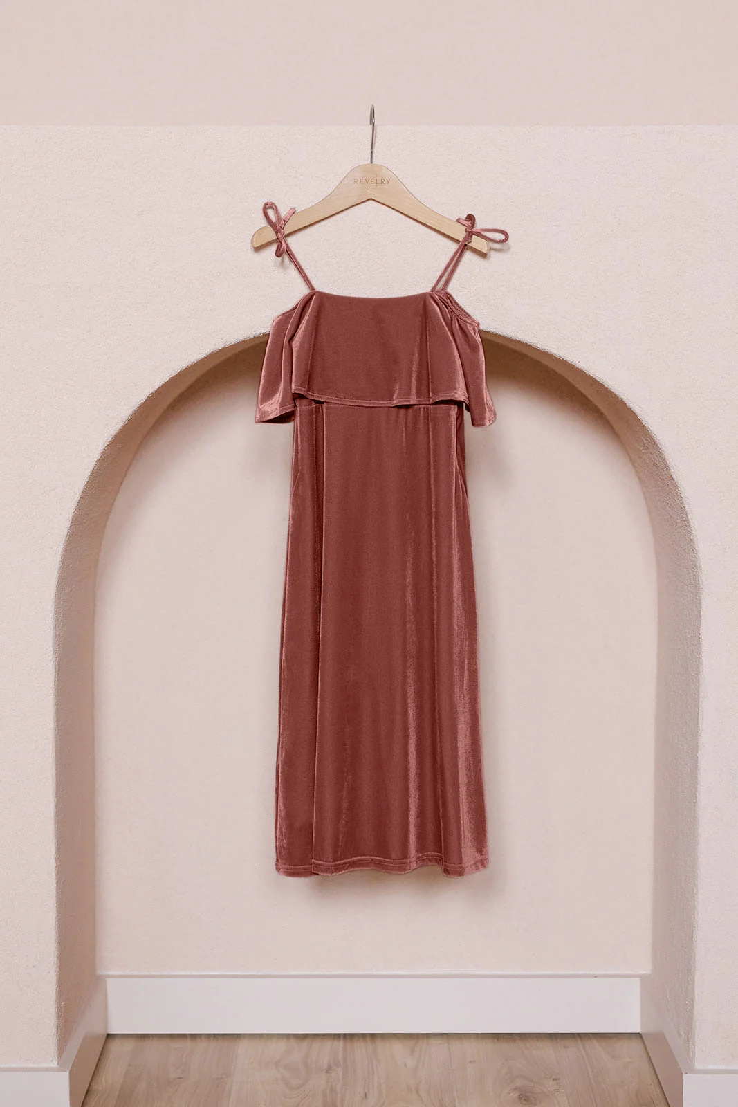 Kids Riley Convertible Velvet Dress | Made To Order - Image 19