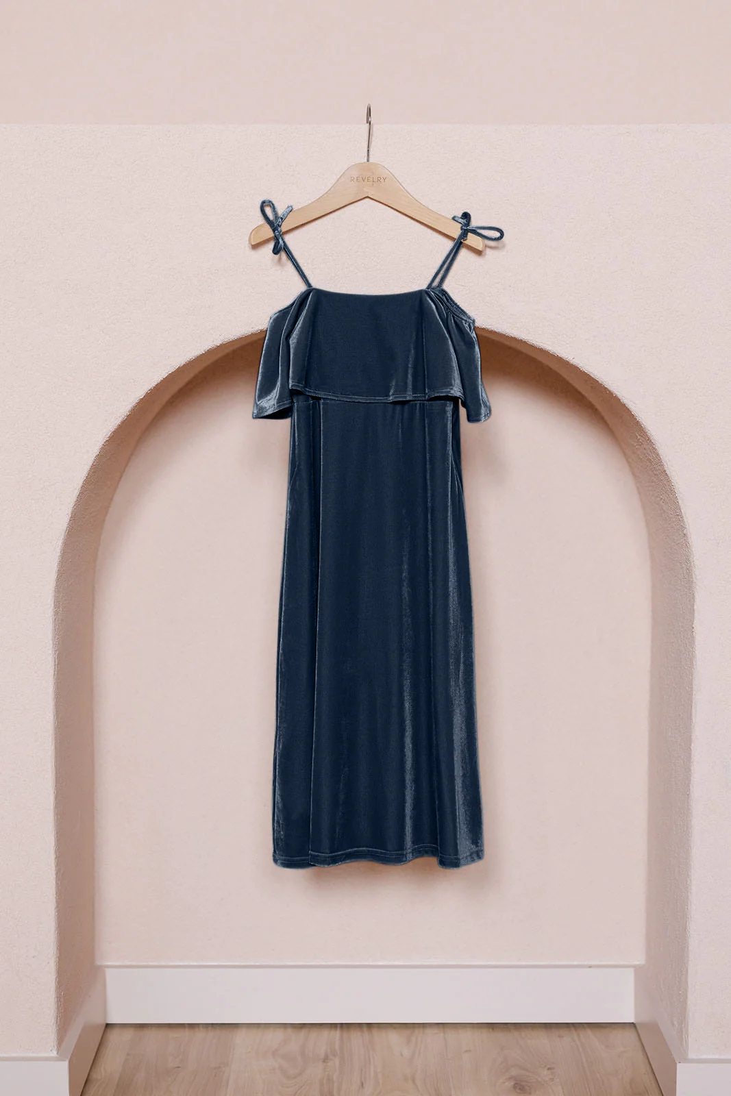 Kids Riley Convertible Velvet Dress | Made To Order - Image 20