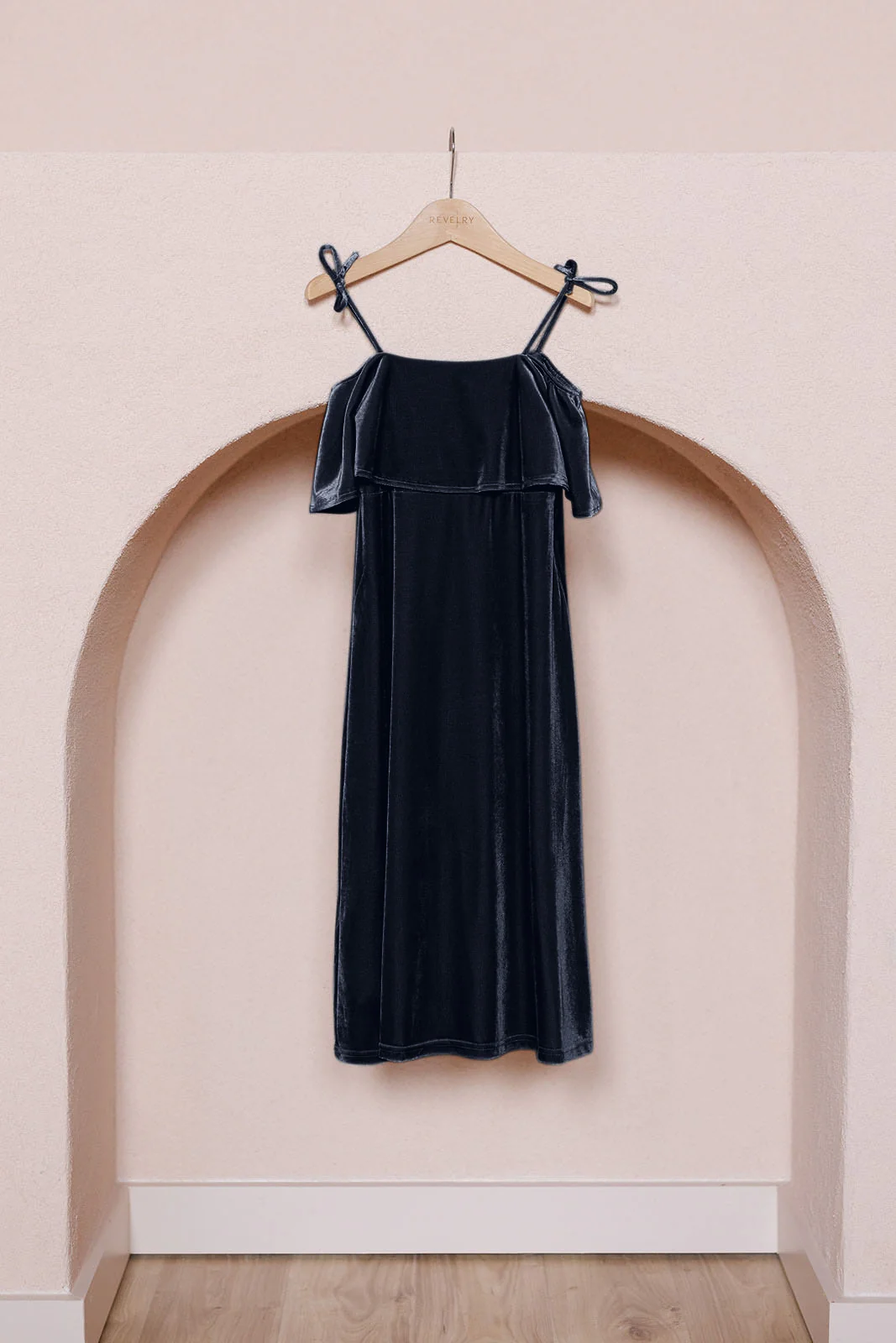 Kids Riley Convertible Velvet Dress | Made To Order - Image 22