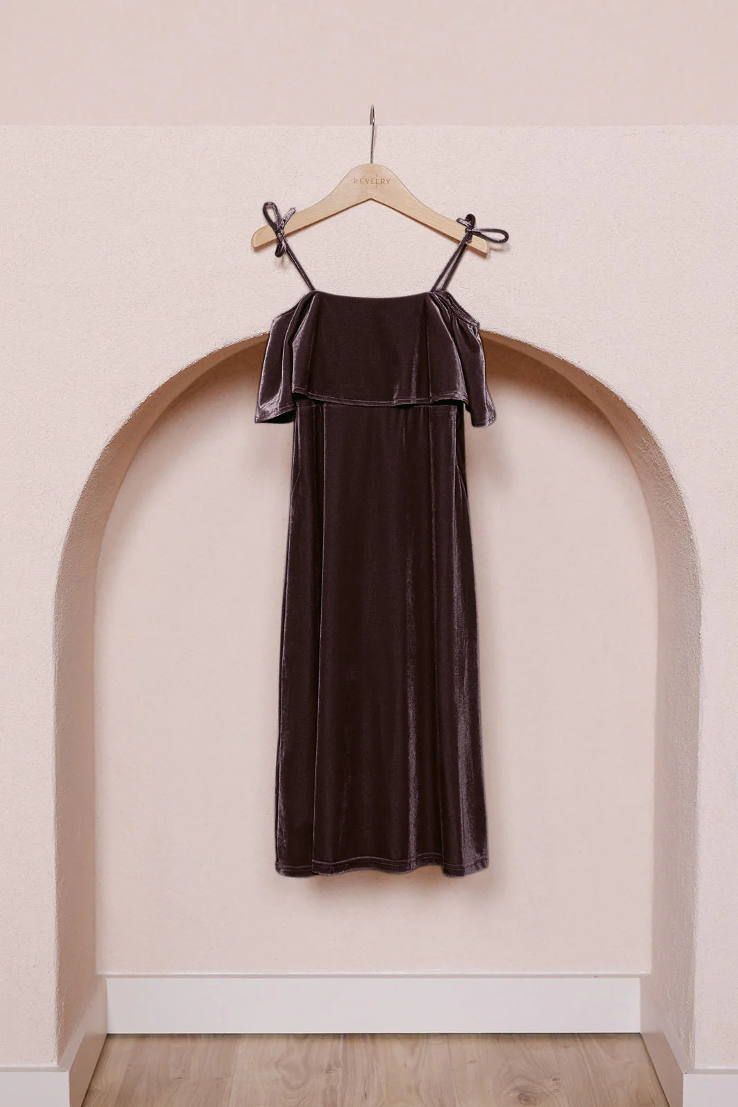 Kids Riley Convertible Velvet Dress | Made To Order - Image 26