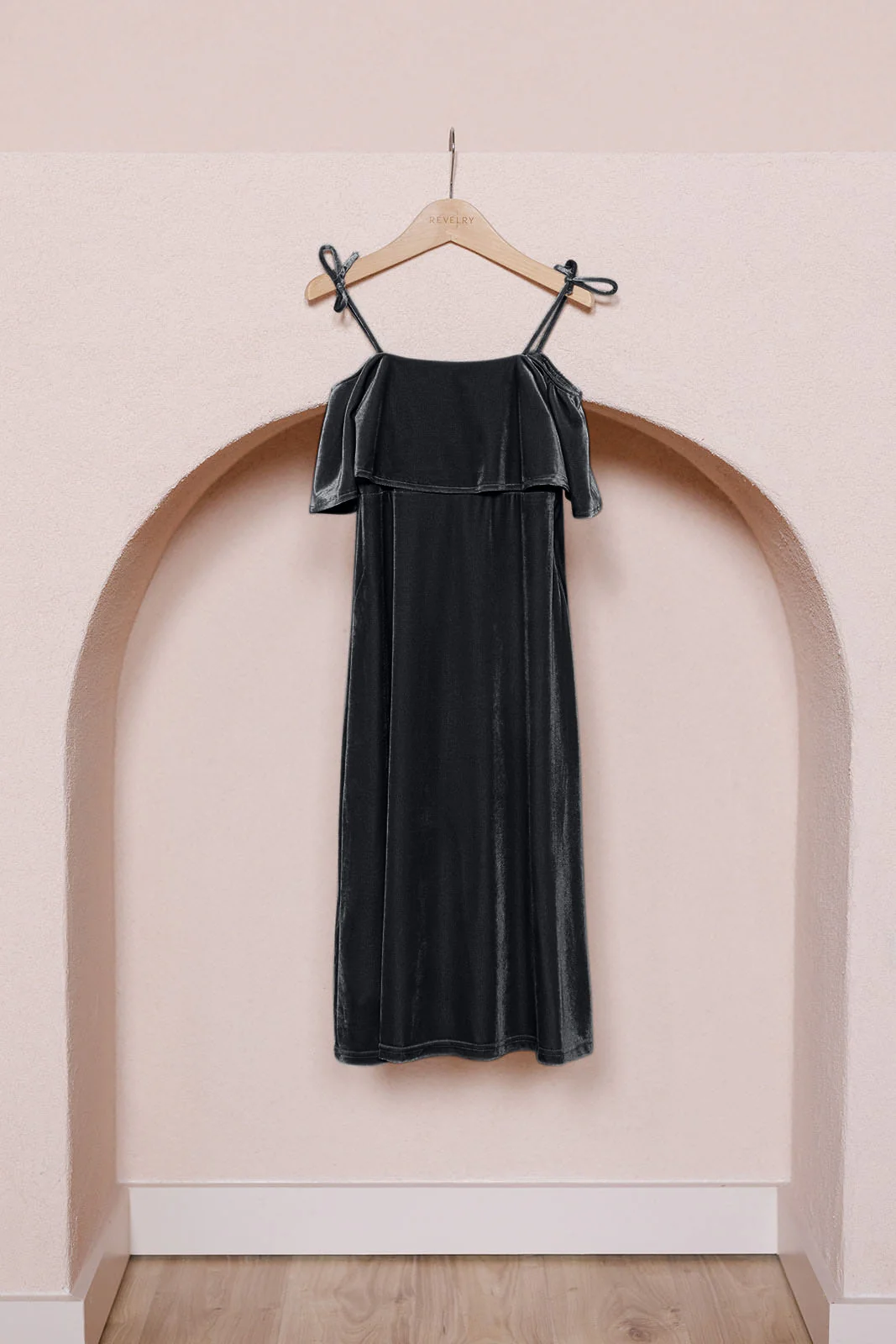 Kids Riley Convertible Velvet Dress | Made To Order - Image 27