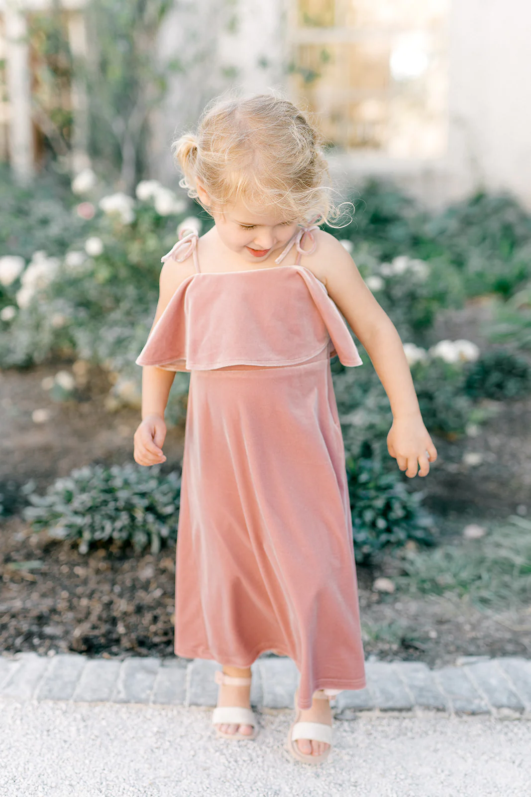 Kids Riley Convertible Velvet Dress | Made To Order - Image 3