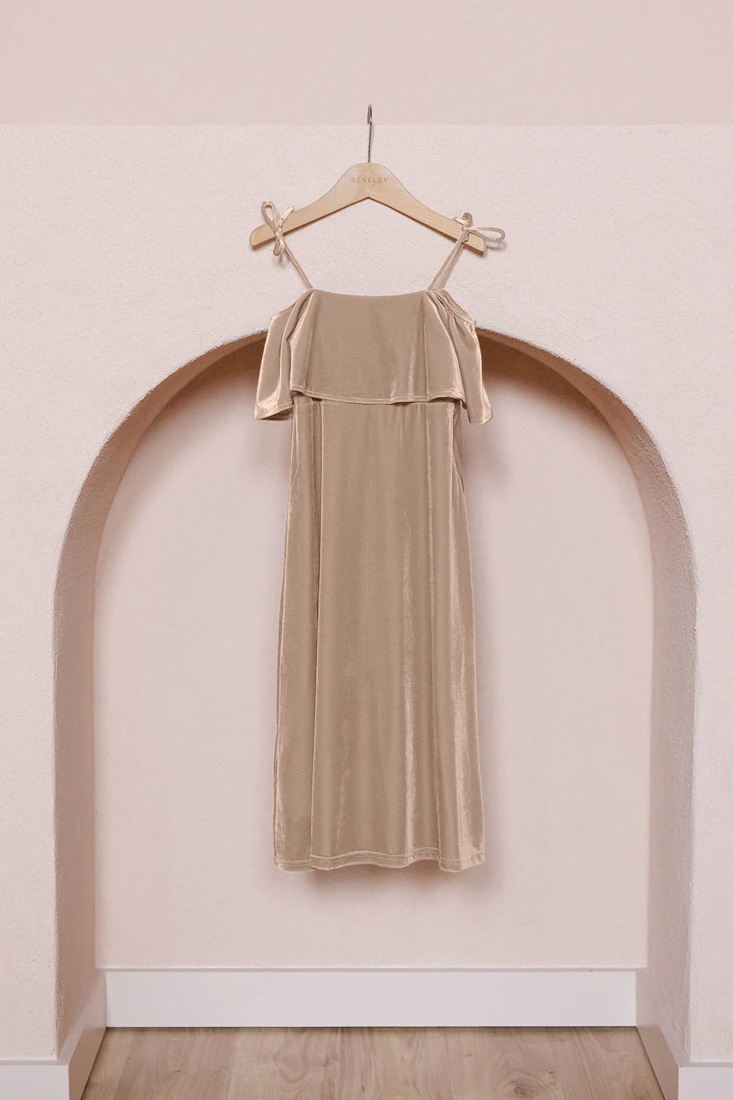 Kids Riley Convertible Velvet Dress | Made To Order - Image 7