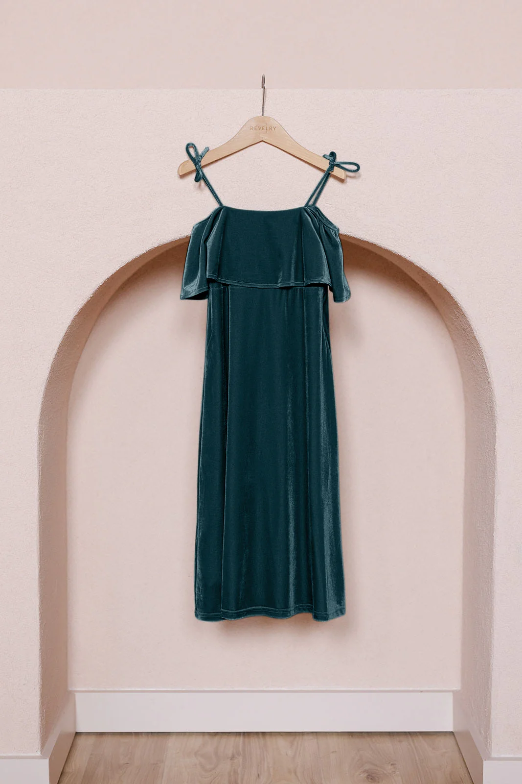 Kids Riley Convertible Velvet Dress | Made To Order - Image 9