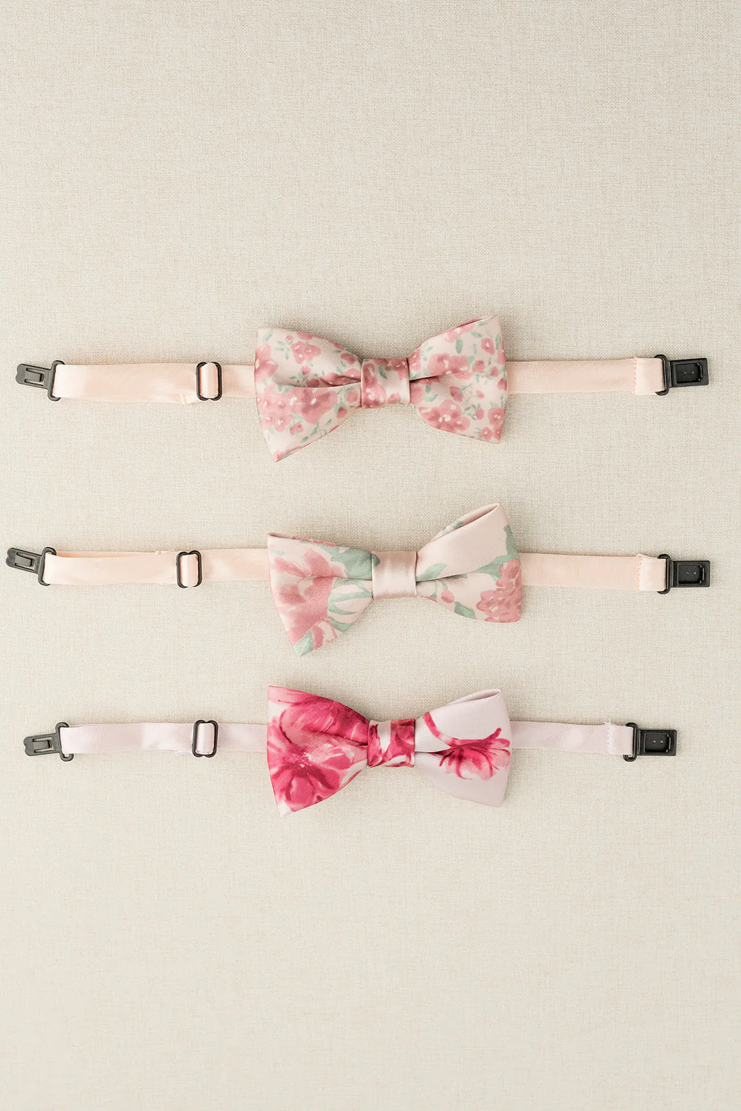 Kids Satin Floral Print Bowtie | Made To Order - Image 4