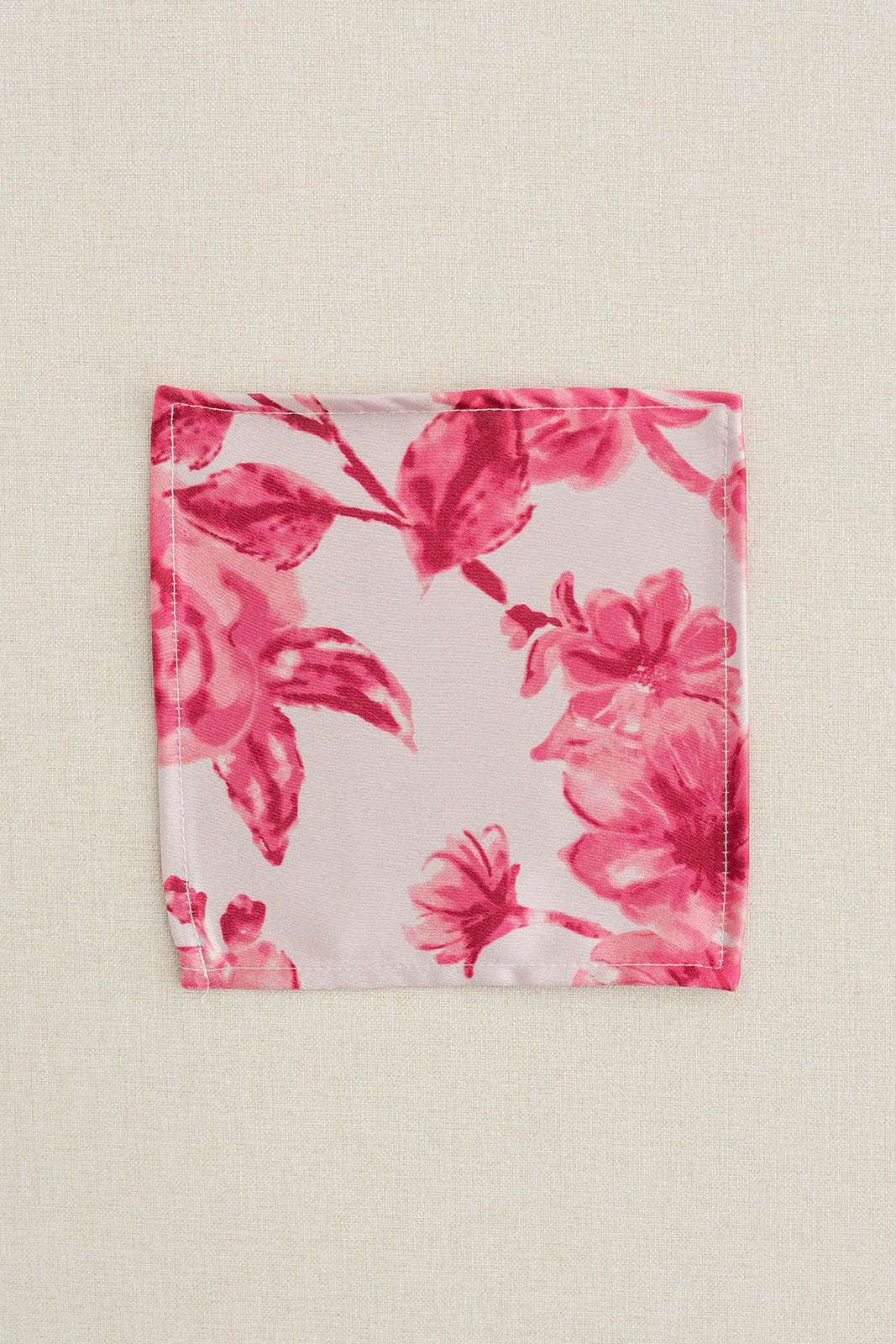 Kids Satin Floral Print Pocket Square | Made To Order - Image 8