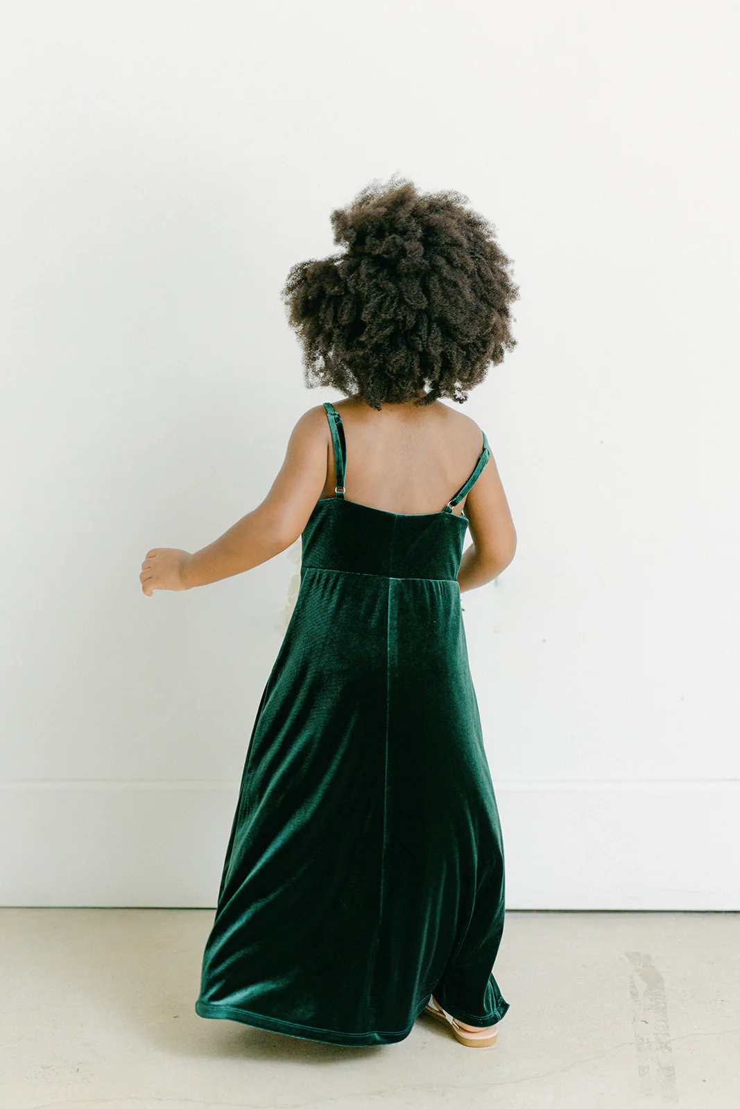 Kids Skye Velvet Dress | Made To Order - Image 4