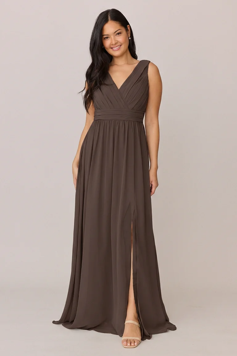 Kiera Chiffon Dress | Made To Order - Image 151