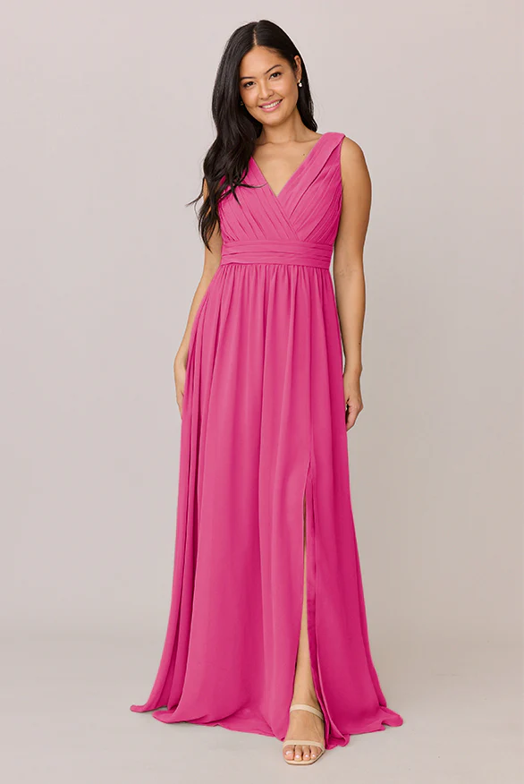 Kiera Chiffon Dress | Made To Order - Image 47