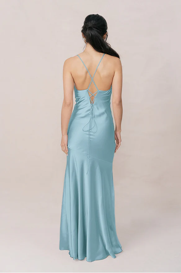 Kimora Satin Dress | Made To Order - Image 103