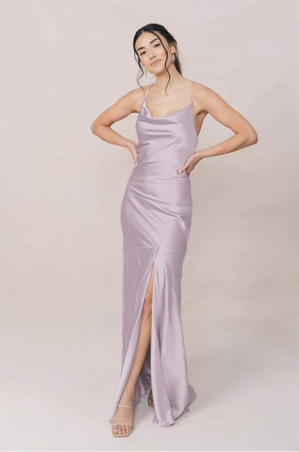 Kimora Satin Dress | Made To Order - Image 106
