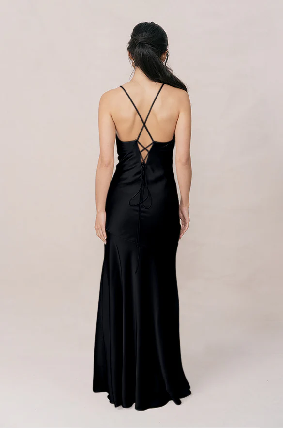 Kimora Satin Dress | Made To Order - Image 63