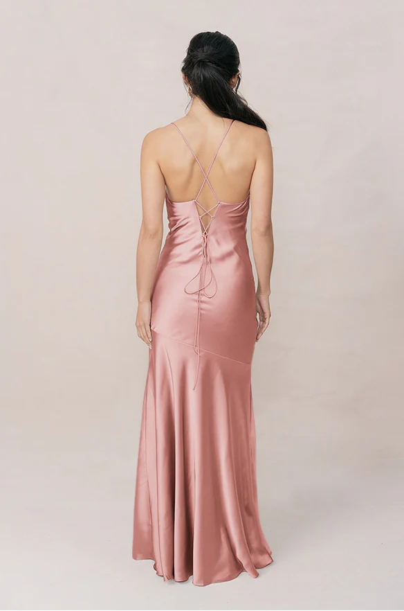 Kimora Satin Dress | Made To Order - Image 67