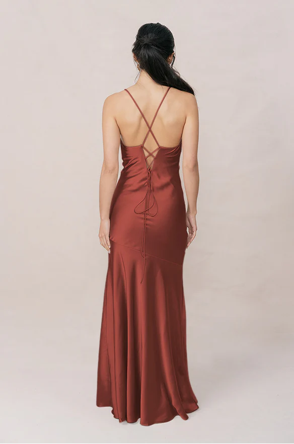 Kimora Satin Dress | Made To Order - Image 71