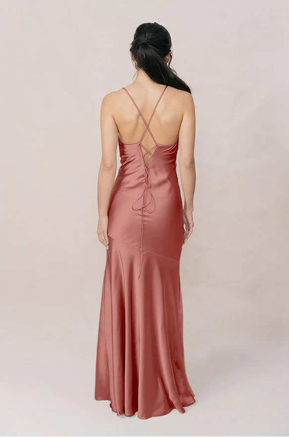 Kimora Satin Dress | Made To Order - Image 79