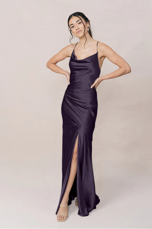 Kimora Satin Dress | Made To Order - Image 82