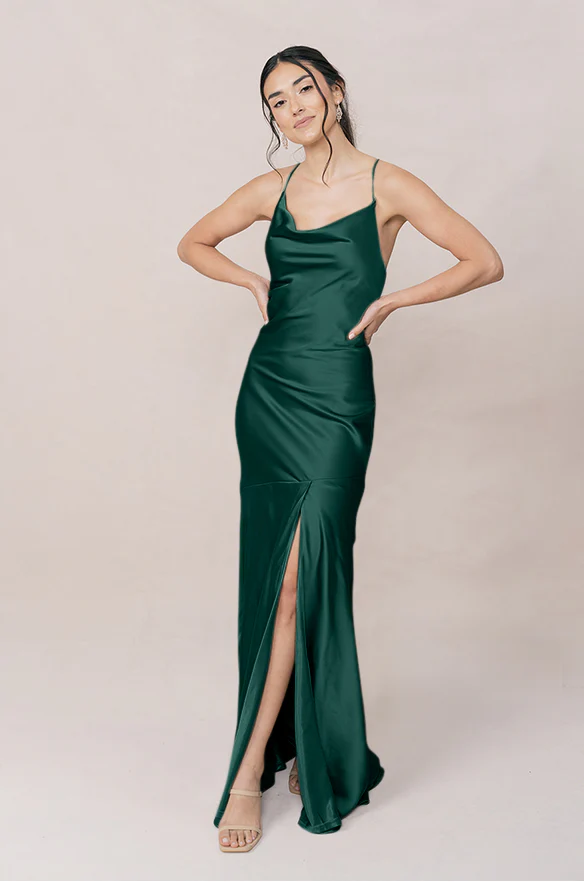 Kimora Satin Dress | Made To Order - Image 84