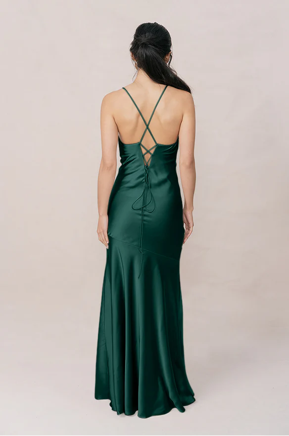 Kimora Satin Dress | Made To Order - Image 85