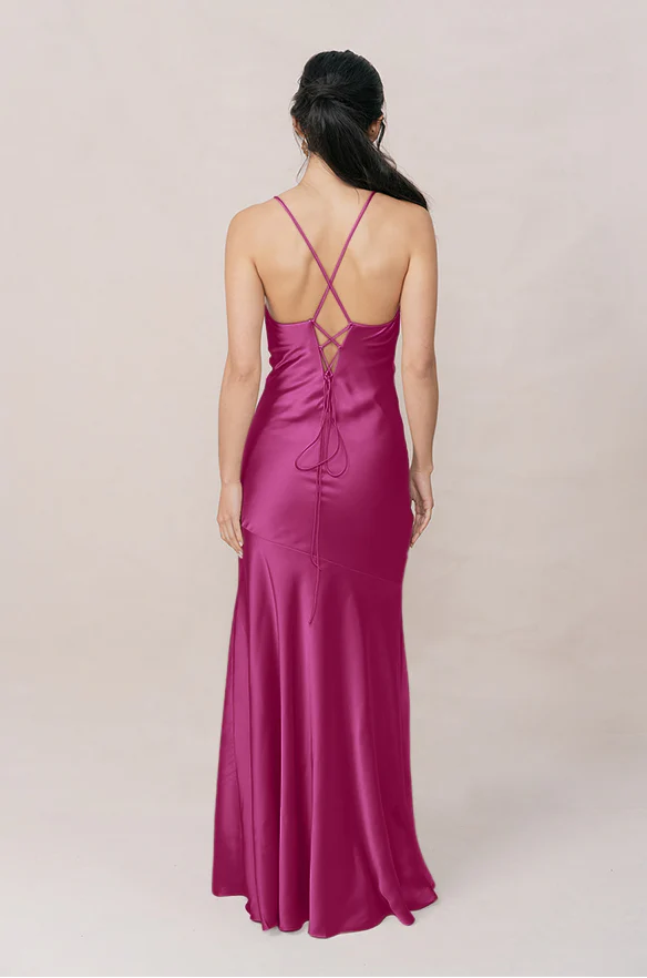Kimora Satin Dress | Made To Order - Image 91